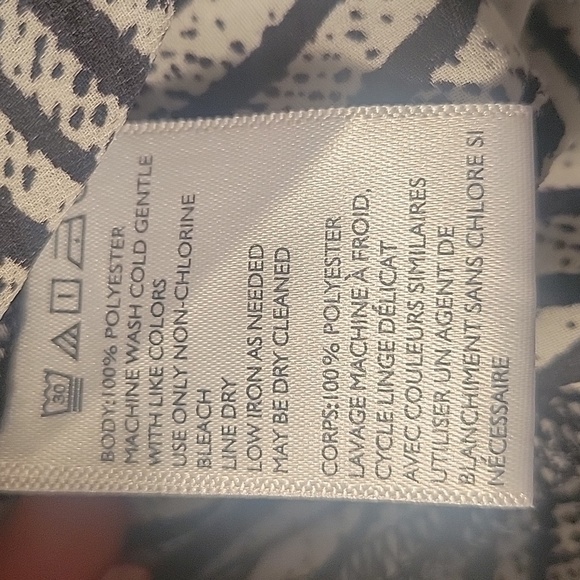 Silence + Noise Woman's Black & Beige Open Front Kimono Sleeve, Top, M - Picture 7 of 7